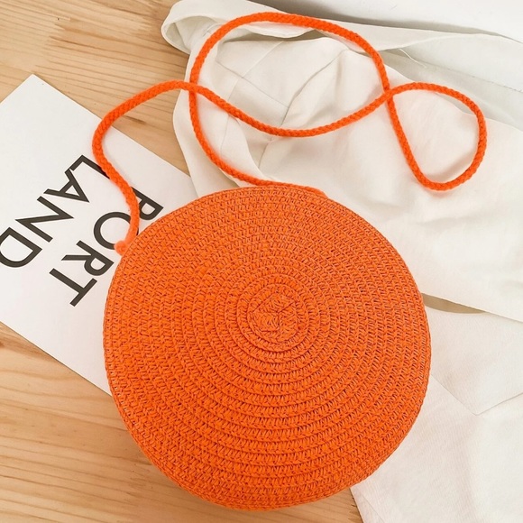 🆕 Circle Mini Straw Bag - Picture 6 of 6